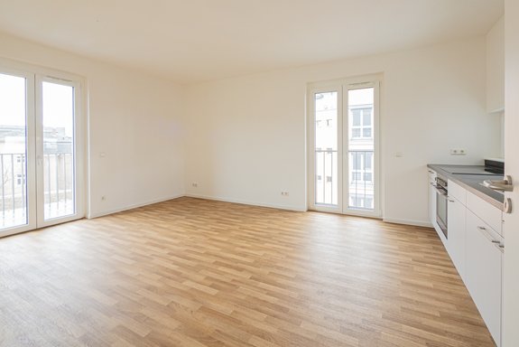 Wohnen und Küche Bild 1 Musterfoto
