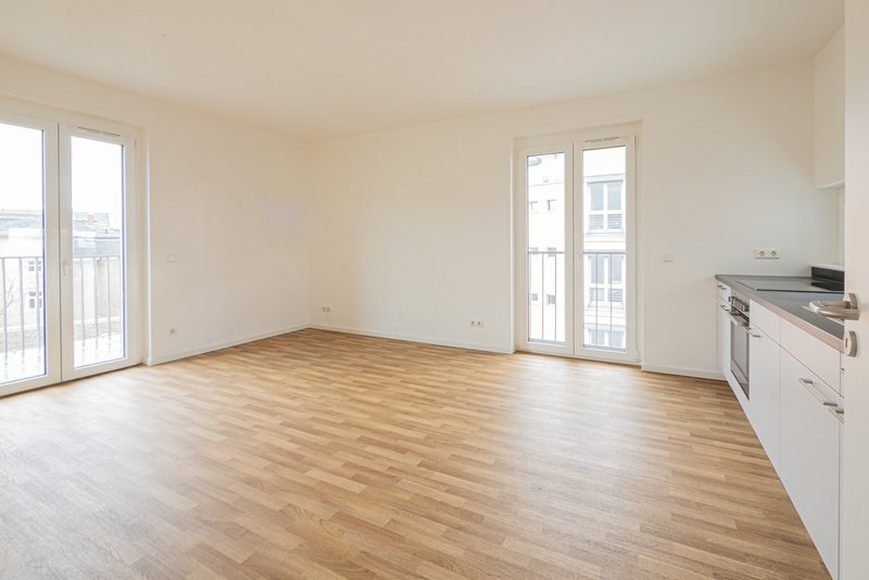 Wohnen und Küche Bild 1 Musterfoto