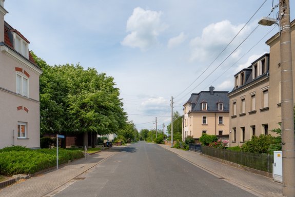 Blick in die Straße