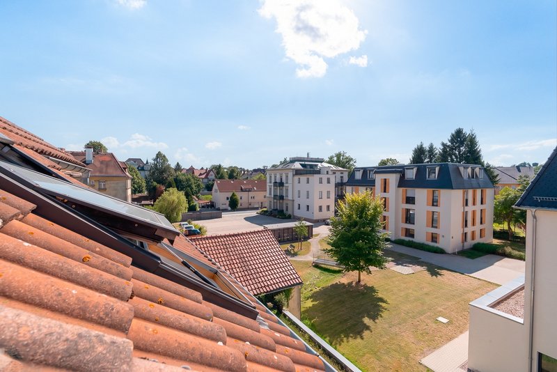 Ausblick Balkon