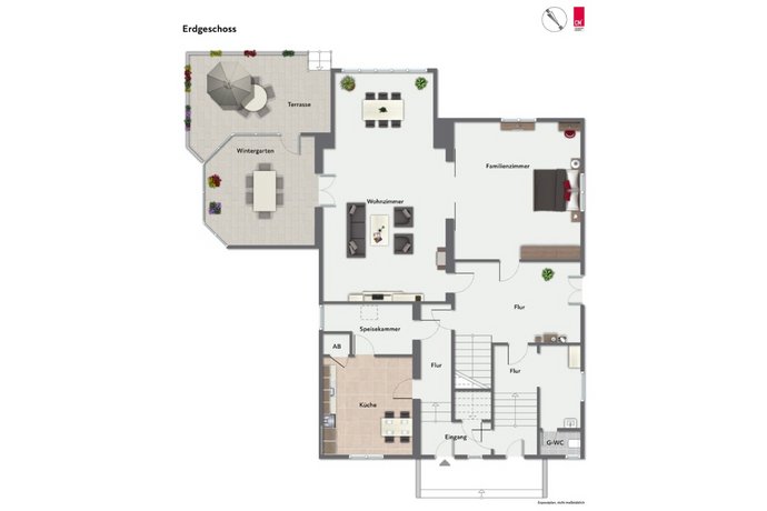 Grundriss Erdgeschoss