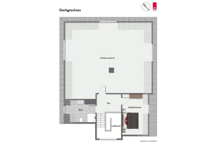 Grundriss Dachgeschoss