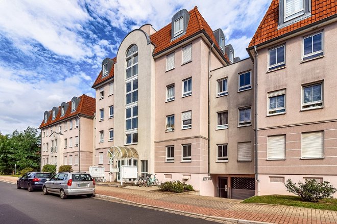 Kleines 2-Raum-Appartement im Neubau in Laubegast mit EBK