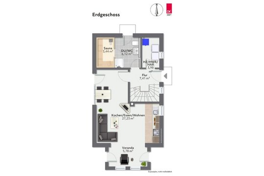 Grundriss Erdgeschoss