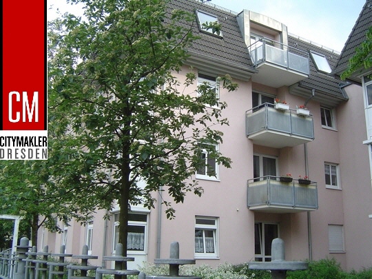 Toplage DD-Plauen! Schöne 2-Raum-Wohnung mit Balkon und TG - langjährig vermietet!